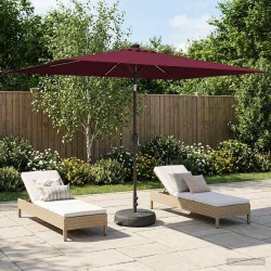Parasol de jardin avec lumières LED et base 200 x 300 cm 621109621109