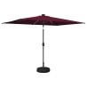 Parasol de jardin avec lumières LED et base 200 x 300 cm 621109621109