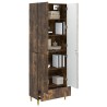 Ensemble de Meubles 2 pcs Chêne fumé 66 x 34,5 x 95 cm 621110621110