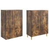 Ensemble de Meubles 2 pcs Chêne fumé 66 x 34,5 x 95 cm 621110621110