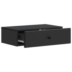 Table d'appoint murale Noir 59 x 34,5 x 17 cm Bois d'ingénierie 621115621115