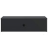 Table d'appoint murale Noir 59 x 34,5 x 17 cm Bois d'ingénierie 621115621115