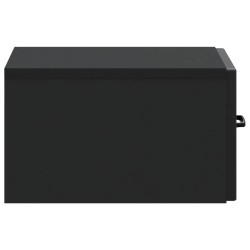 Table d'appoint murale Noir 59 x 34,5 x 17 cm Bois d'ingénierie 621115621115