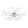 Plafonnier à bras feuille en cristal acrylique 5 ampoules E14 621119621119