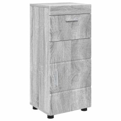 Ensemble de mobilier de salle de bain TULUM 4 pcs Gris Sonoma 621120621120