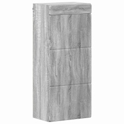 Ensemble de mobilier de salle de bain TULUM 4 pcs Gris Sonoma 621120621120