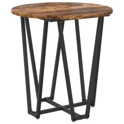 Ensemble de tables d'appoint 2 pcs Chêne fumé et noir 621124621124
