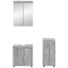 Ensemble de mobilier de salle de bain TULUM Gris Sonoma 621130621130