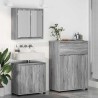 Ensemble de mobilier de salle de bain 3 pcs Gris Sonoma 621131621131