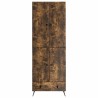 Ensemble de Meubles 2 pcs Chêne fumé Bois d'ingénierie 621134621134