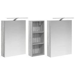 Ensemble de Meubles de Salle de Bain 3 pcs 130 x 14,5 x 70 cm 621138621138