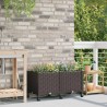 Jardinière avec Roues Marron 80 x 40 x 44 cm PP 621140621140