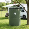 Tente de toilettes pop-up avec corde suspendue Vert 97 x 126 cm 621145621145