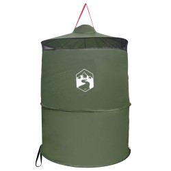 Tente de toilettes pop-up avec corde suspendue Vert 97 x 126 cm 621145621145
