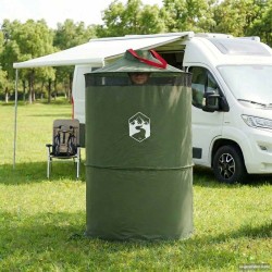 Tente de toilettes pop-up avec corde suspendue Vert 97 x 126 cm 621145621145