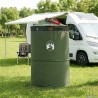 Tente de toilettes pop-up avec corde suspendue Vert 97 x 126 cm 621145621145