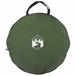 Tente de toilettes pop-up avec corde suspendue Vert 97 x 126 cm 621145621145