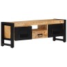 Meuble TV 120x30x40 cm Bois massif de manguier 621152621152