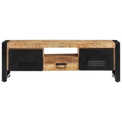 Meuble TV 120x30x40 cm Bois massif de manguier 621152621152