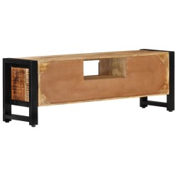 Meuble TV 120x30x40 cm Bois massif de manguier 621152621152