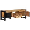 Meuble TV 120x30x40 cm Bois massif de manguier 621152621152