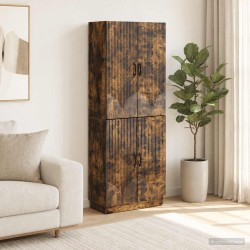 Ensemble de Meubles 2 pcs Chêne fumé Bois d'ingénierie 621154621154
