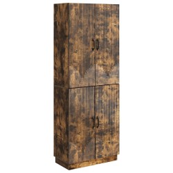 Ensemble de Meubles 2 pcs Chêne fumé Bois d'ingénierie 621154621154