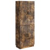 Ensemble de Meubles 2 pcs Chêne fumé Bois d'ingénierie 621154621154