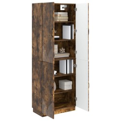 Ensemble de Meubles 2 pcs Chêne fumé Bois d'ingénierie 621154621154