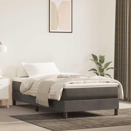 Matelas à ressorts ensachés 80 x 210 cm Gris foncé 621157621157