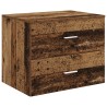 Meuble de Salle de Bain Suspendu Bois ancien 621159621159