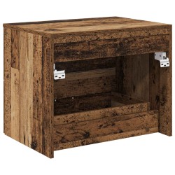 Meuble de Salle de Bain Suspendu Bois ancien 621159621159
