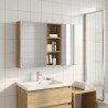Ensemble de Meubles de Salle de Bain 3 pc 130 x 14,5 x 70 cm 621160621160