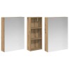 Ensemble de Meubles de Salle de Bain 3 pc 130 x 14,5 x 70 cm 621160621160