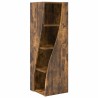 Meuble d'angle Chêne fumé 32x32x102cm Bois d'ingénierie 621164621164
