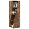 Meuble d'angle Chêne fumé 32x32x102cm Bois d'ingénierie 621164621164