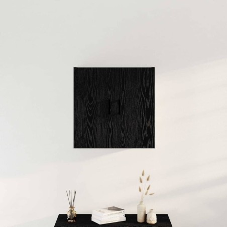Meuble mural Chêne noir 60 x 31 x 60 cm Bois d'ingénierie 621168621168