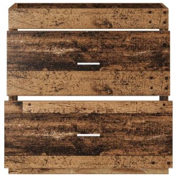 Meuble sous lavabo de salle de bain Bois ancien 621169621169