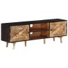 Meuble TV 140x30x46 cm Bois de manguier brut et d'acacia massif 621171621171