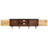Meuble TV 140x30x46 cm Bois de manguier brut et d'acacia massif 621171621171