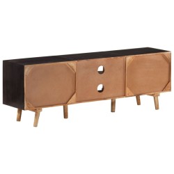 Meuble TV 140x30x46 cm Bois de manguier brut et d'acacia massif 621171621171