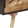 Meuble TV 140x30x46 cm Bois de manguier brut et d'acacia massif 621171621171