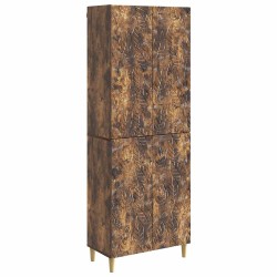 Ensemble de Meubles 2 pcs Chêne fumé Bois d'ingénierie 621173621173