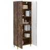 Ensemble de Meubles 2 pcs Chêne fumé Bois d'ingénierie 621173621173