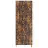 Ensemble de Meubles 2 pcs Chêne fumé Bois d'ingénierie 621173621173