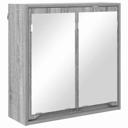 Ensemble de mobilier de salle de bain 4 pcs Gris Sonoma 621174621174