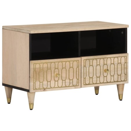 Meuble TV 70x33x46 cm Bois massif de manguier 621177621177