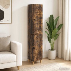 Ensemble de Meubles 2 pcs Chêne fumé Bois d'ingénierie 621185621185