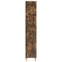 Ensemble de Meubles 2 pcs Chêne fumé Bois d'ingénierie 621185621185