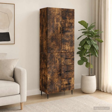 Ensemble de Meubles 2 pcs Chêne fumé 66 x 34,5 x 89,5 cm 621189621189